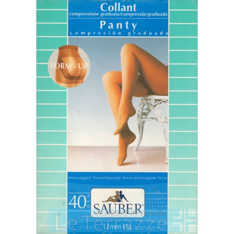 Sauber collant 40 den Form Up massaggio lieve